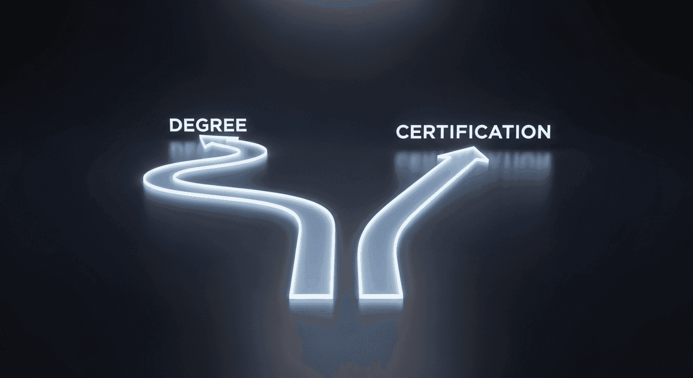 Aligning Ambition with Accreditation: When to Choose an Online Degree vs. Certification