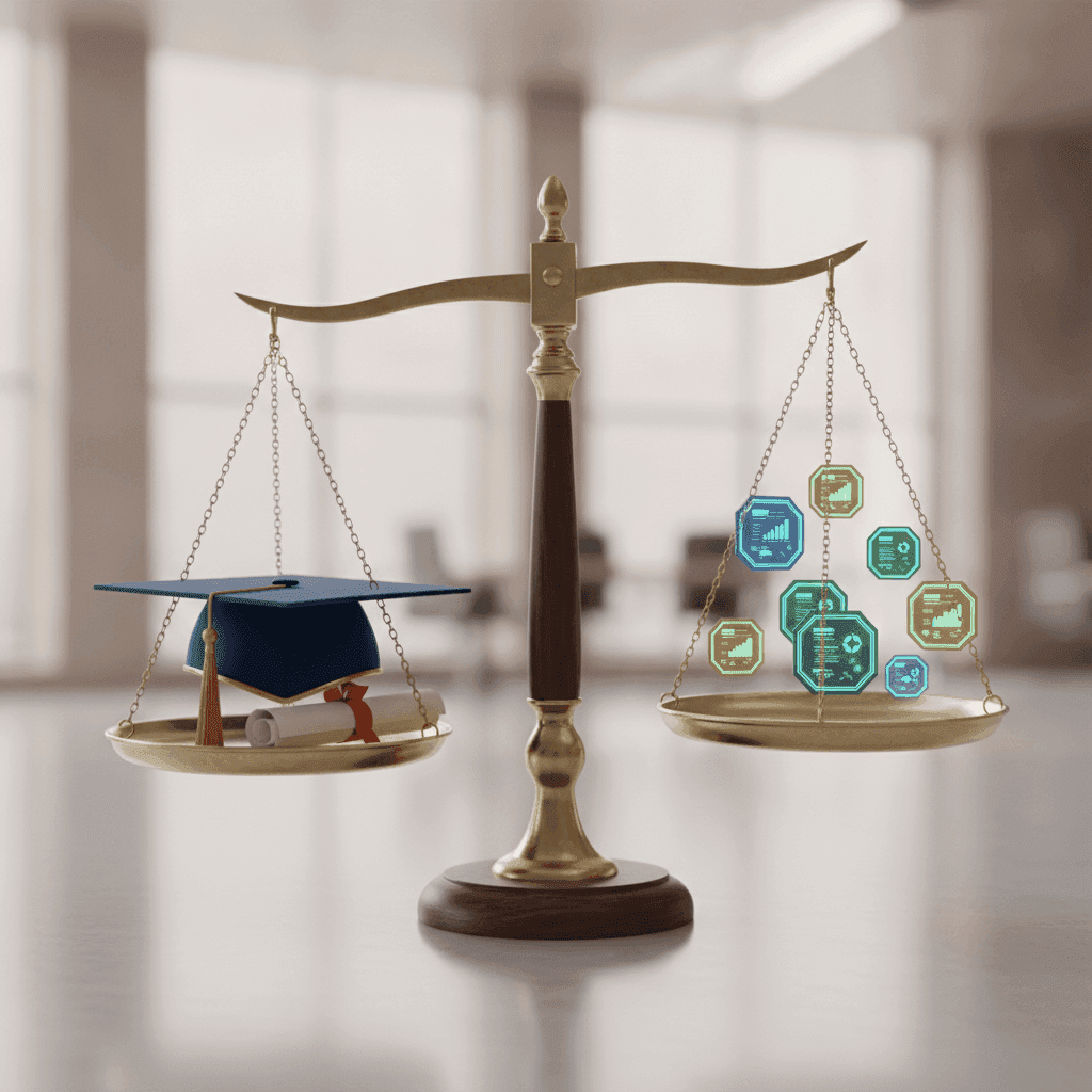 ROI Framework: Online Degrees vs. Skill Certifications for Career Advancement